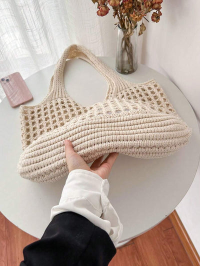 Breezy | Woven Beach Tote Bag