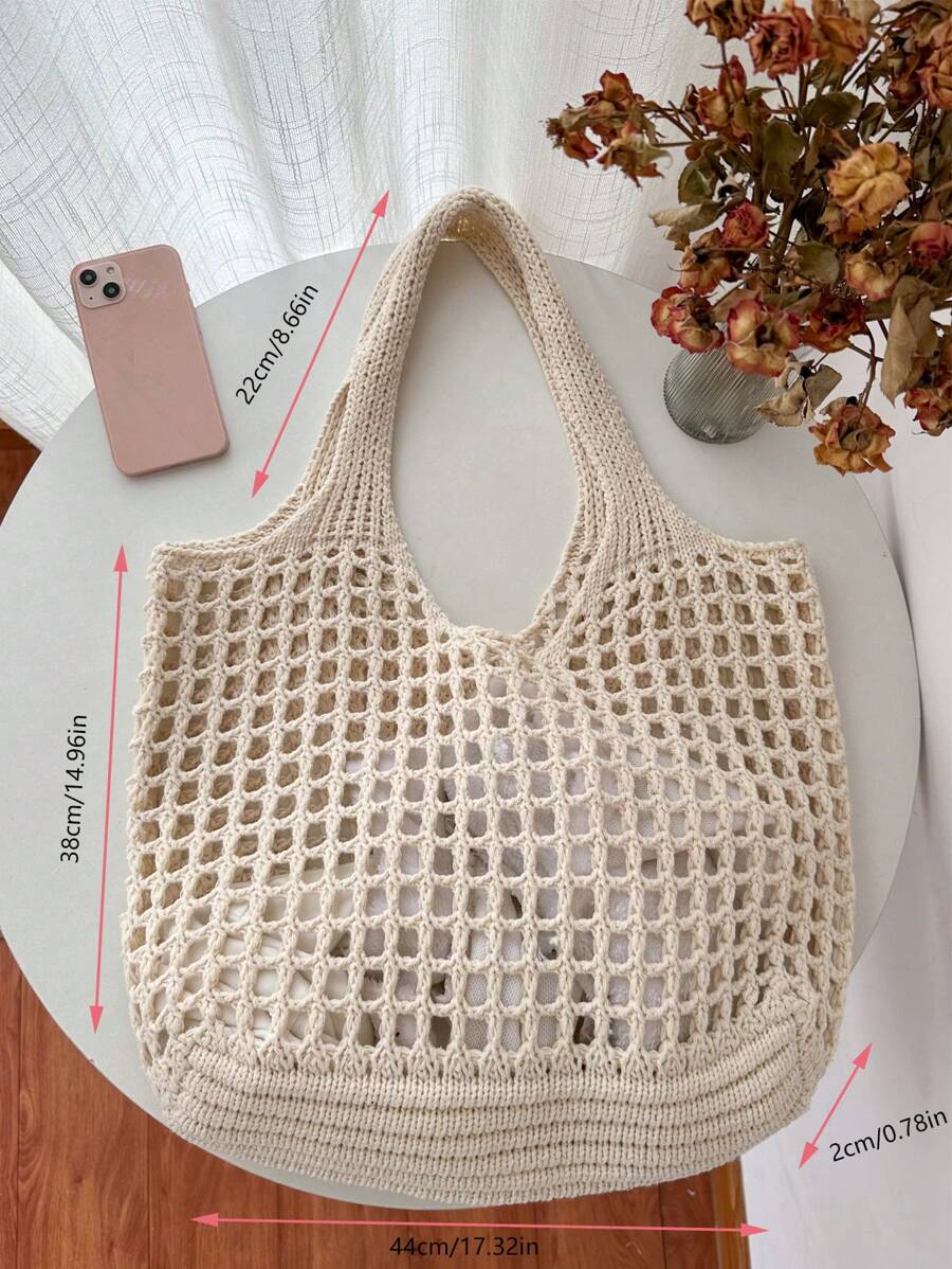 Breezy | Woven Beach Tote Bag