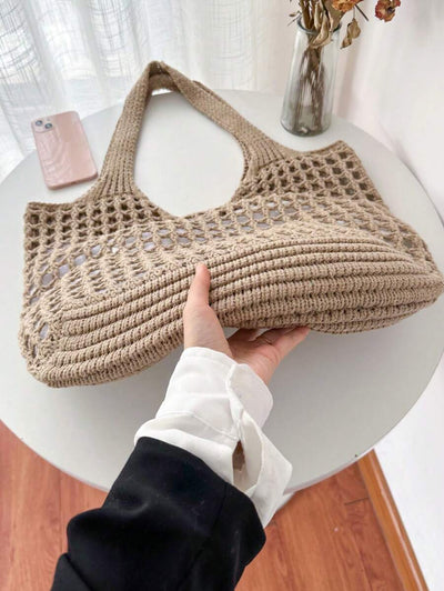 Breezy | Woven Beach Tote Bag