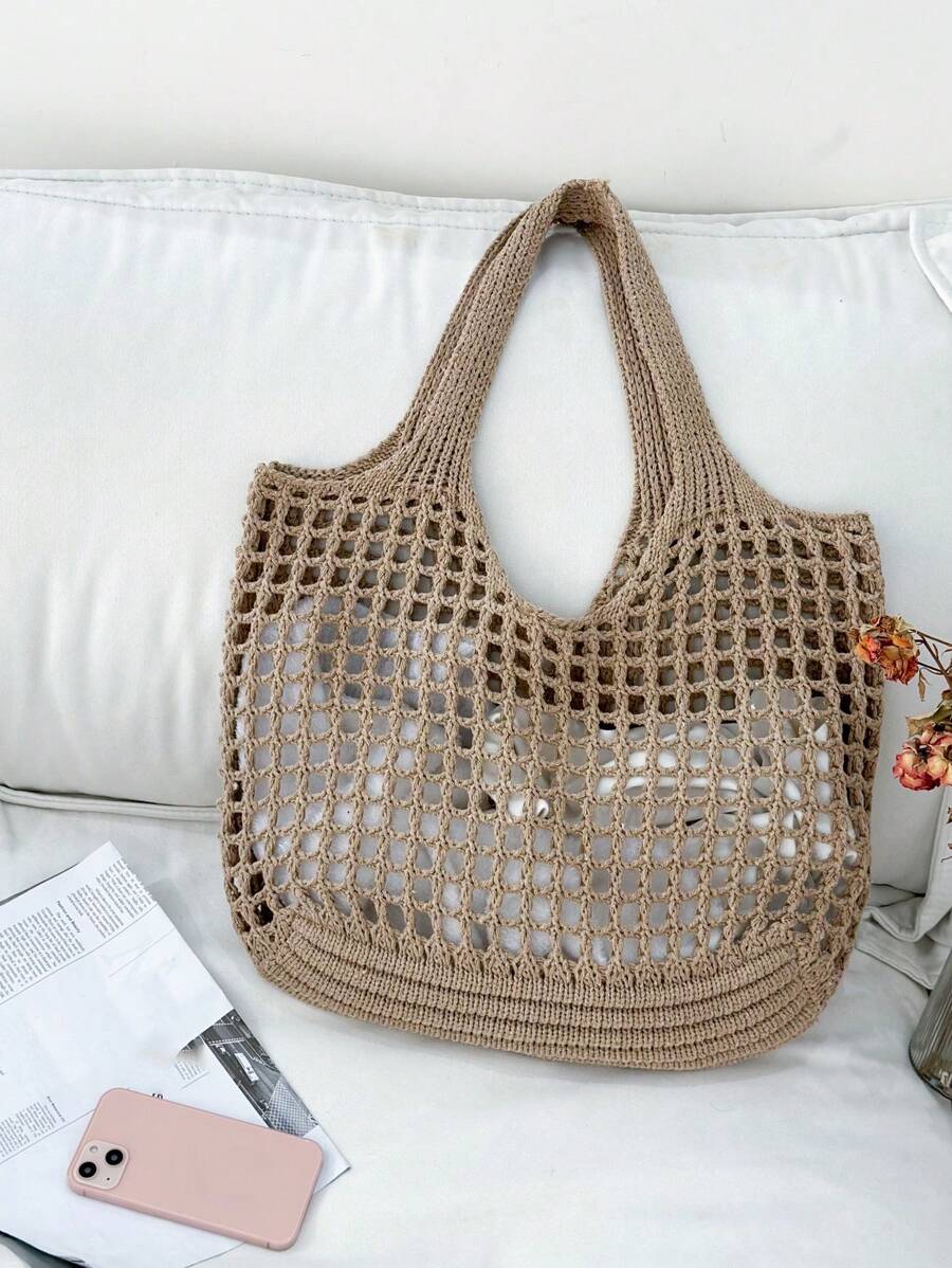 Breezy | Woven Beach Tote Bag