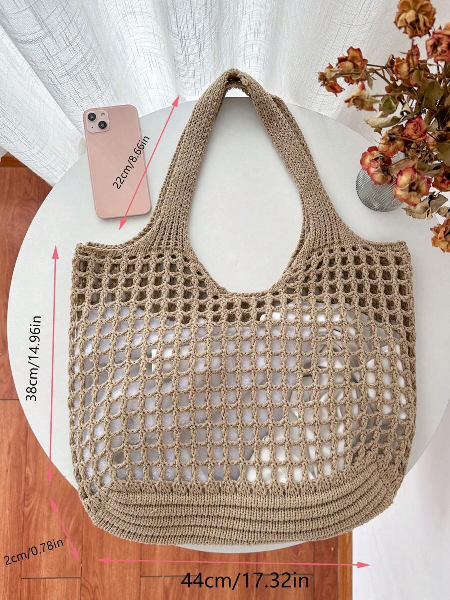 Breezy | Woven Beach Tote Bag