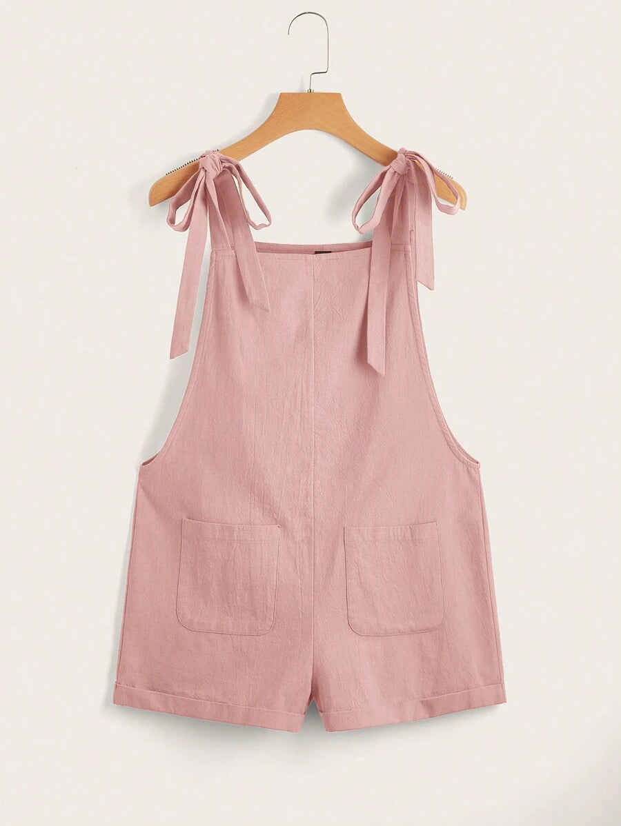 Knotty | Summer Pinafore Romper