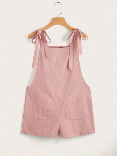 Knotty | Summer Pinafore Romper