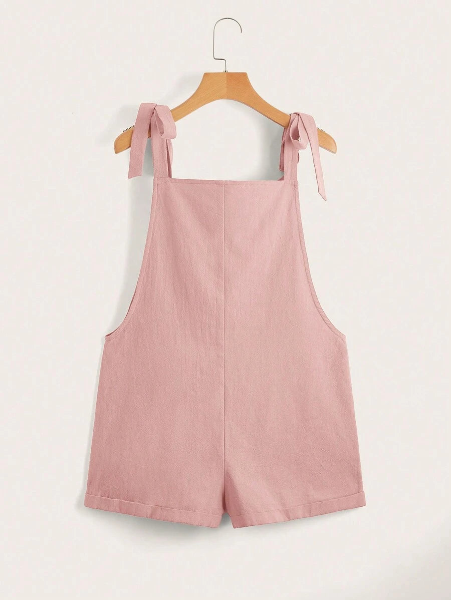 Knotty | Summer Pinafore Romper