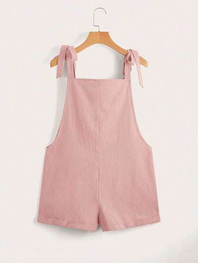 Knotty | Summer Pinafore Romper