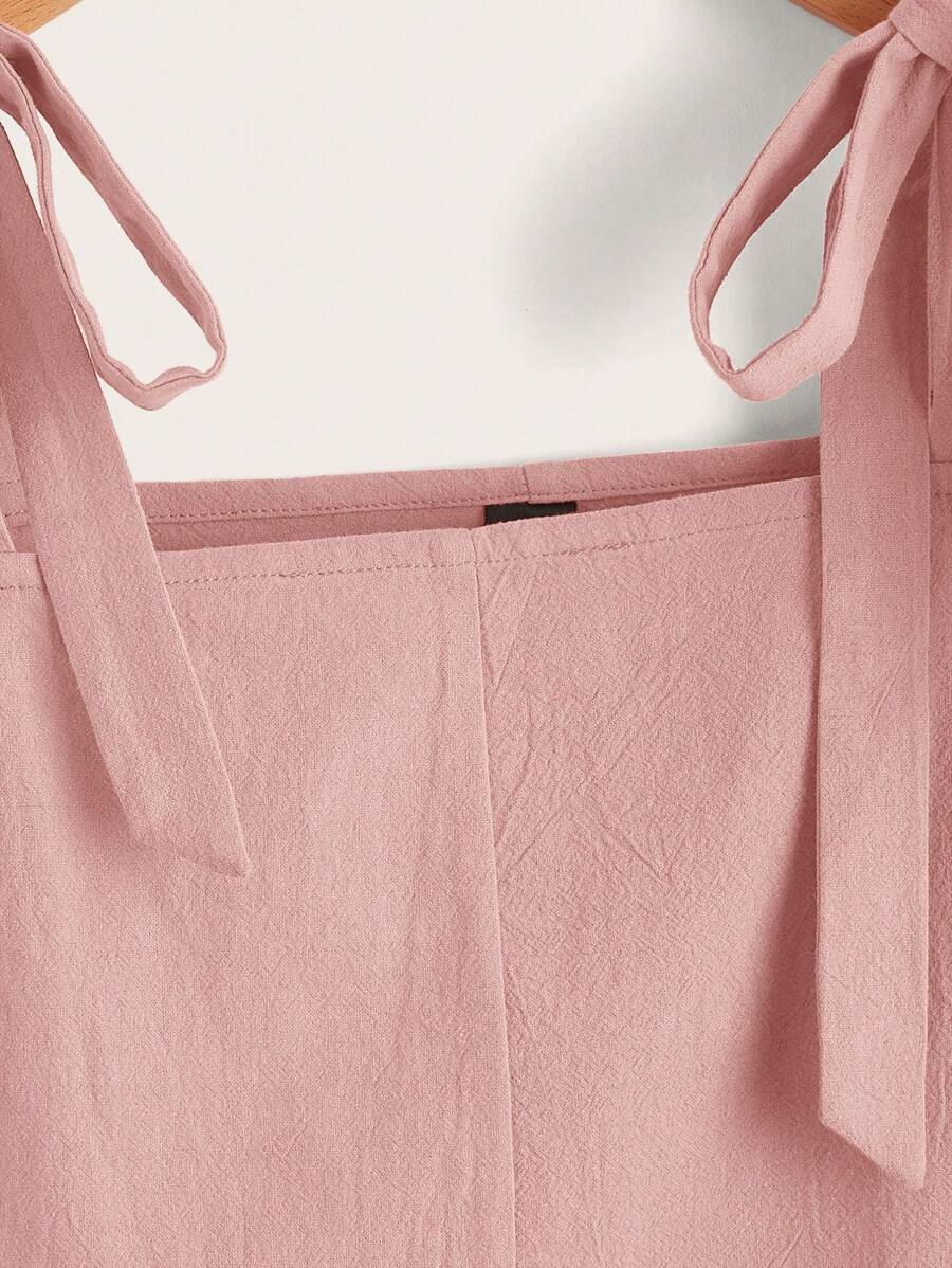 Knotty | Summer Pinafore Romper