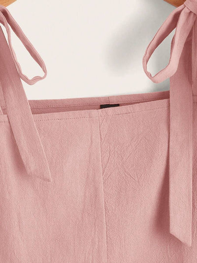 Knotty | Summer Pinafore Romper