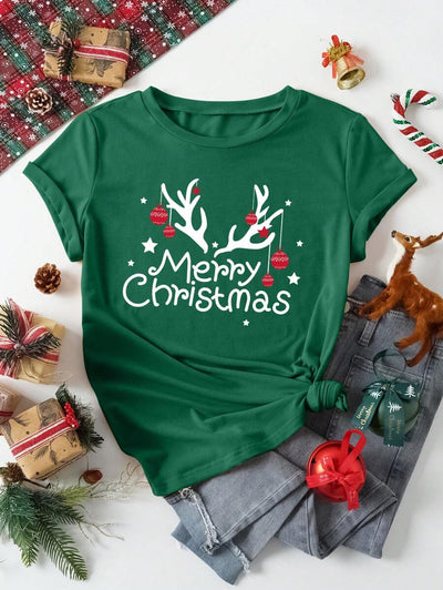 Merry | Festive Christmas Tee