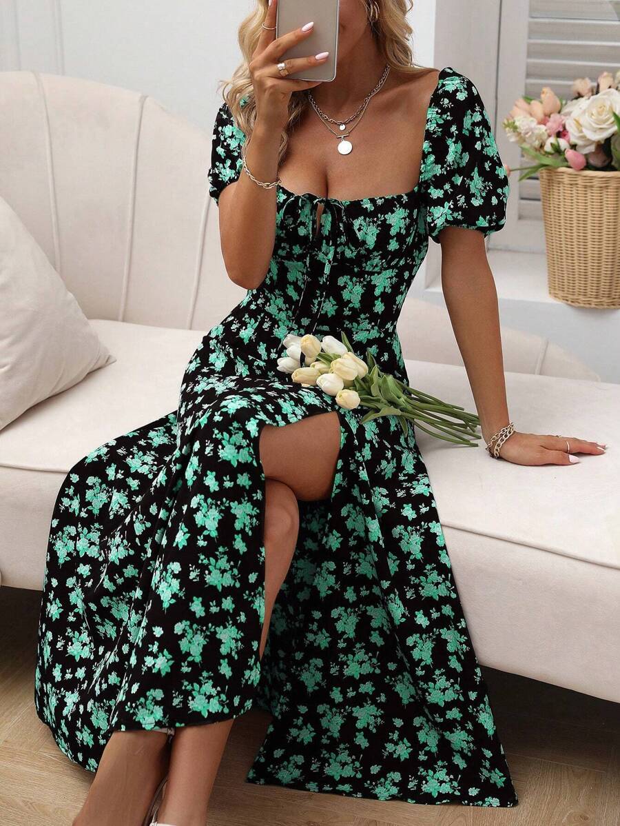 Breezy | Floral Maxi Beach Dress