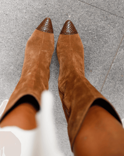 Soleil | Luxurious Suede Knee-Highs