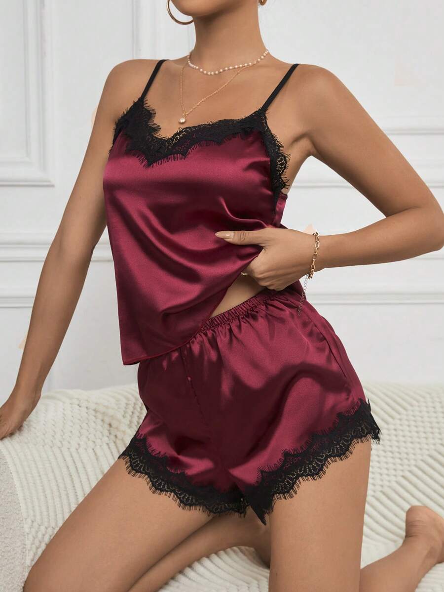 Luxe | Satin Lace Sleep Set