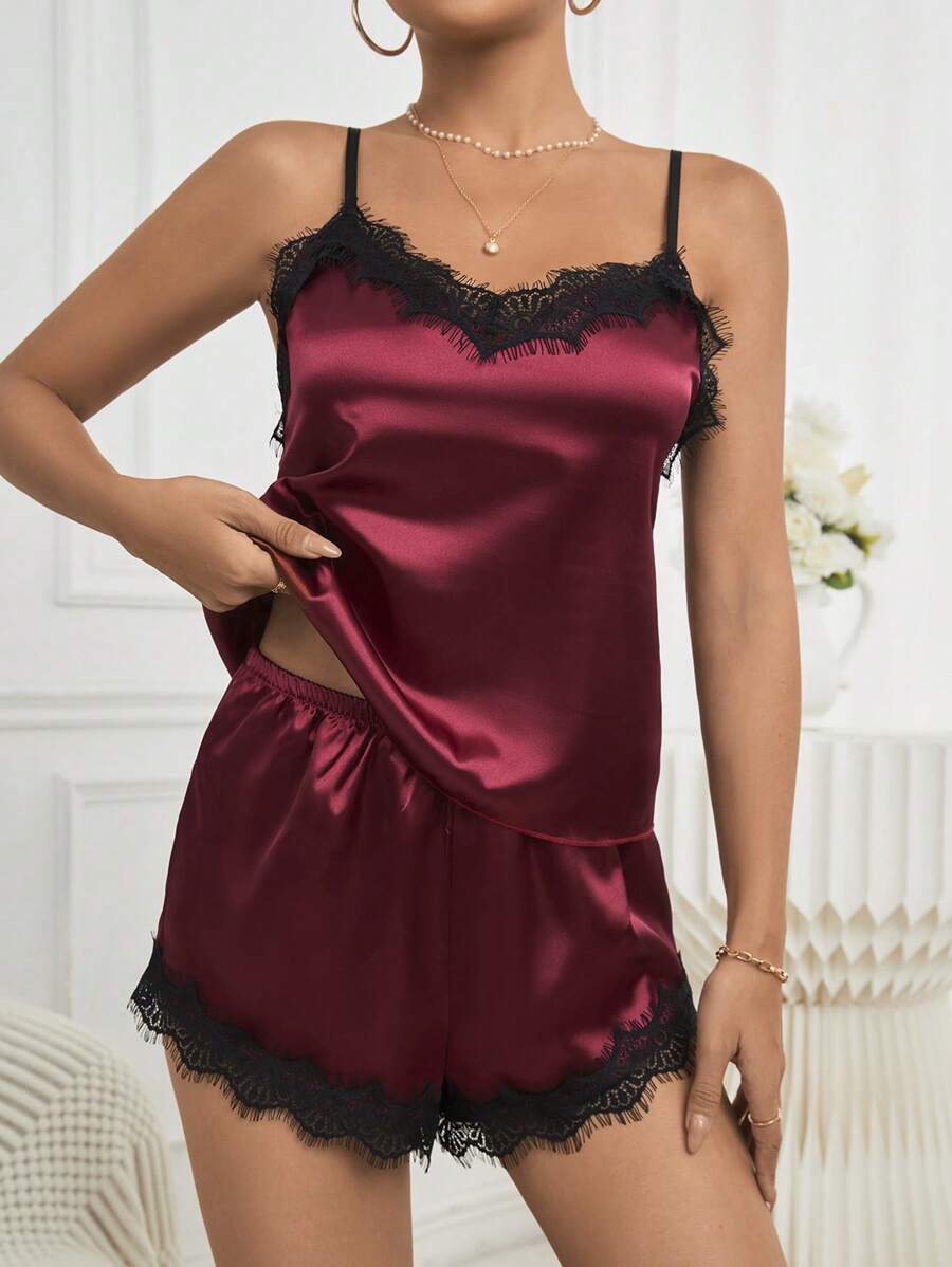 Luxe | Satin Lace Sleep Set