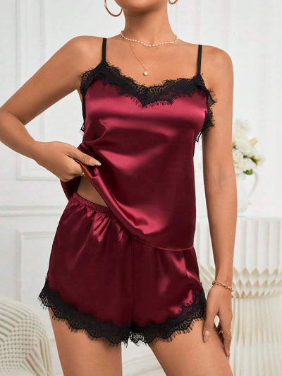 Luxe | Satin Lace Sleep Set