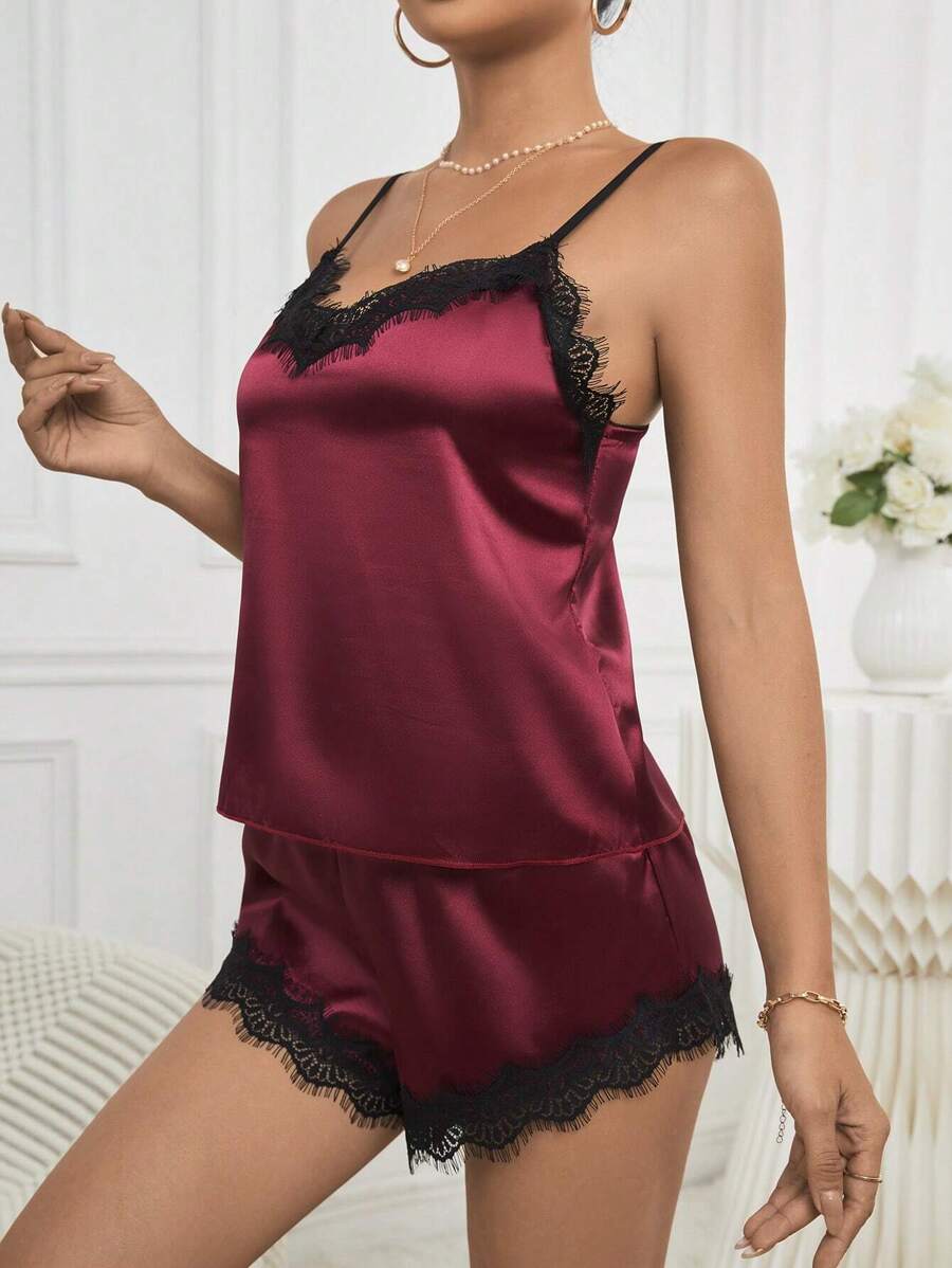 Luxe | Satin Lace Sleep Set