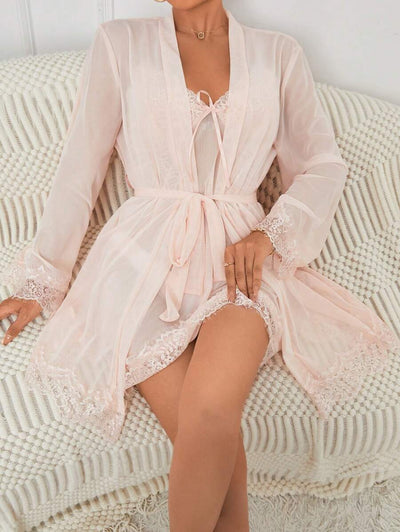 Luxe | Elegant Lace Robe Set