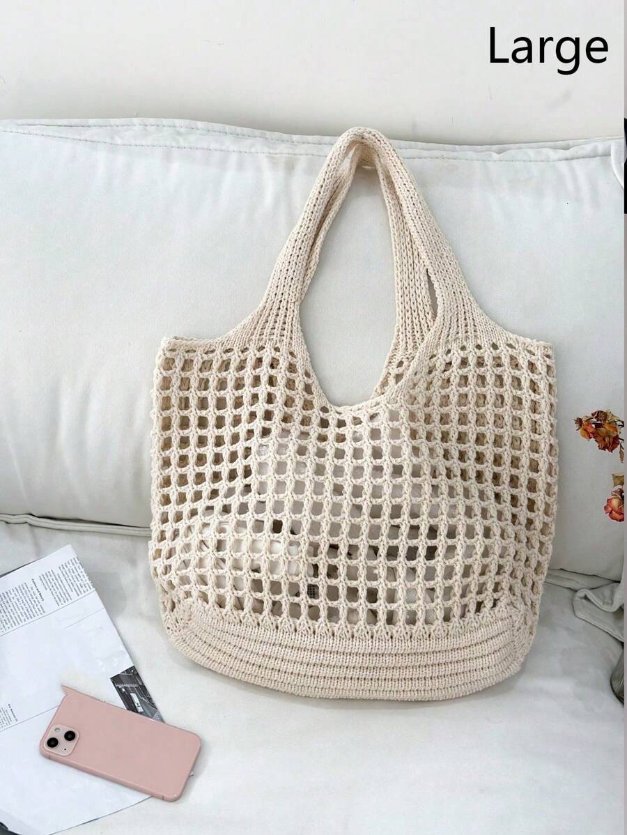 Breezy | Woven Beach Tote Bag