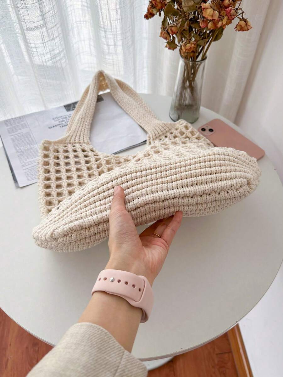 Breezy | Woven Beach Tote Bag