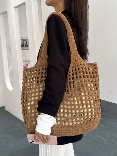 Breezy | Woven Beach Tote Bag