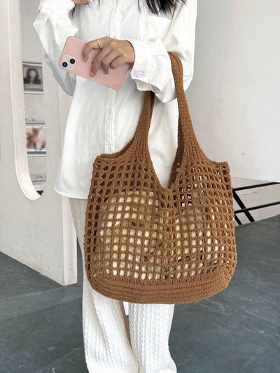 Breezy | Woven Beach Tote Bag