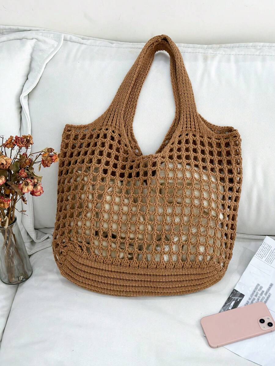 Breezy | Woven Beach Tote Bag