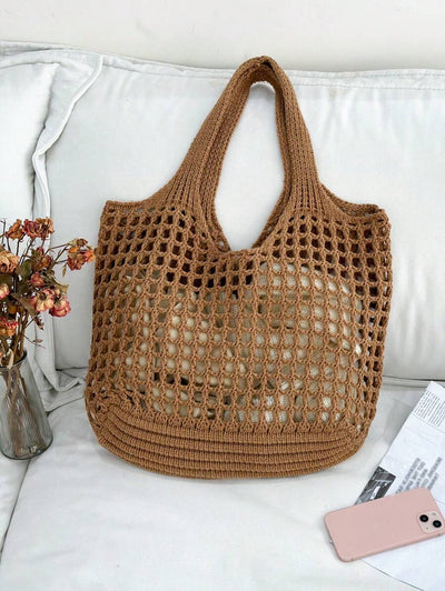 Breezy | Woven Beach Tote Bag