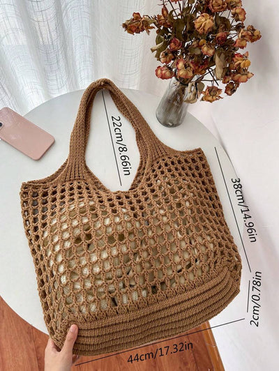 Breezy | Woven Beach Tote Bag