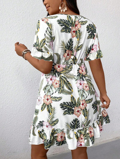 Flora | Floral Tie Summer Dress