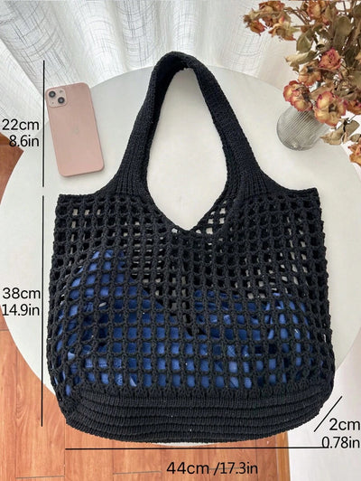 Breezy | Woven Beach Tote Bag