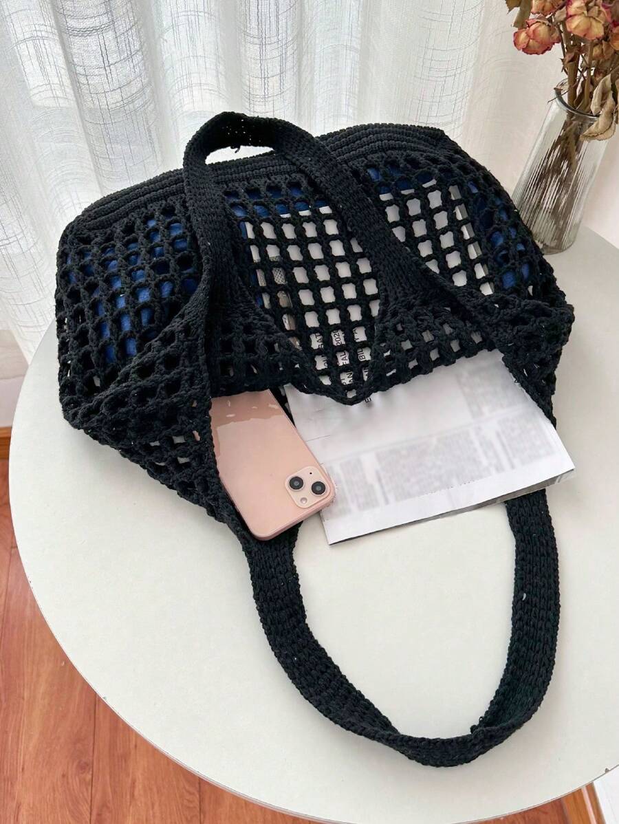 Breezy | Woven Beach Tote Bag