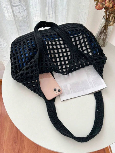 Breezy | Woven Beach Tote Bag