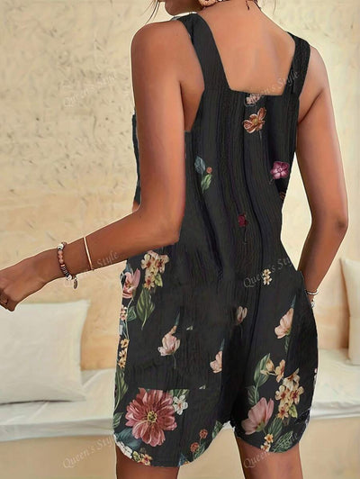 Flora | Chic Floral Jumpsuit