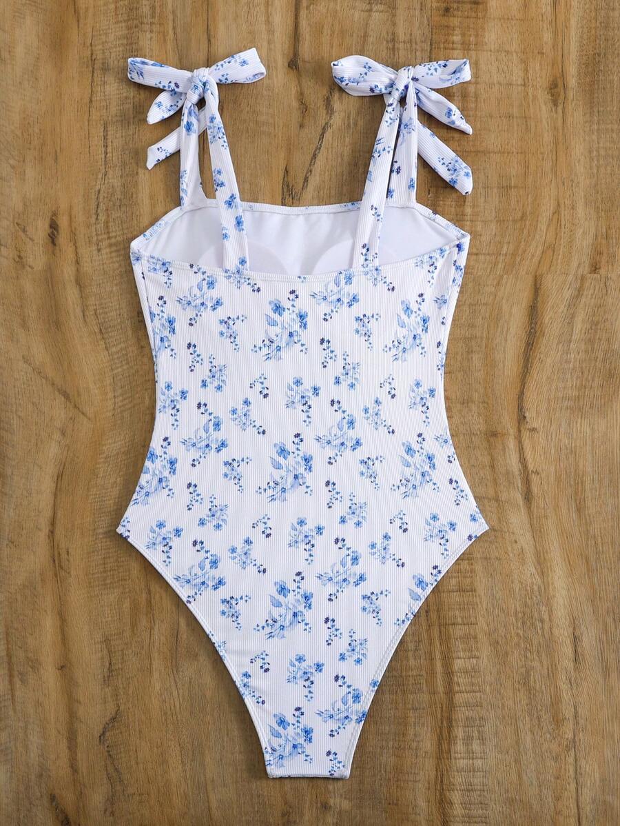 Aqua | Vibrant Floral One-Piece Swimsuit