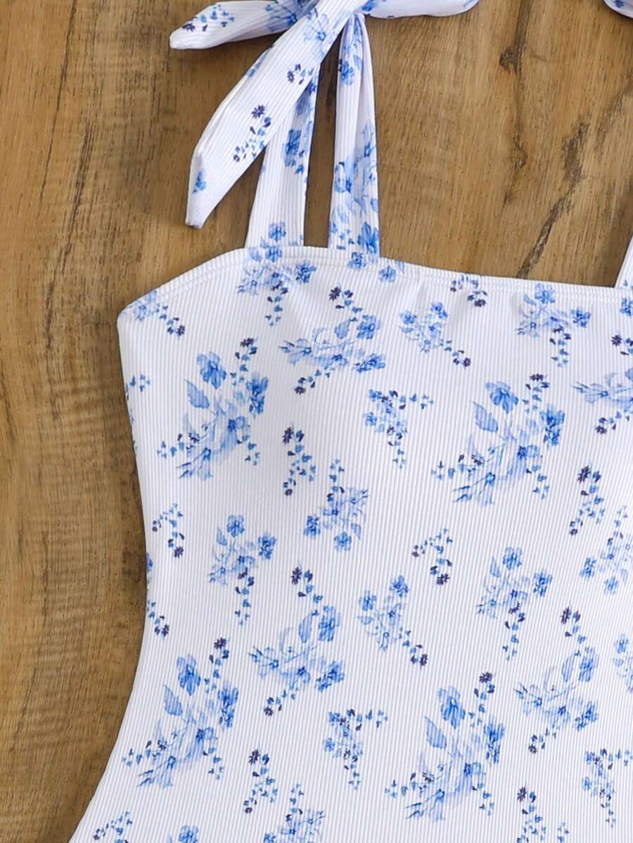 Aqua | Vibrant Floral One-Piece Swimsuit