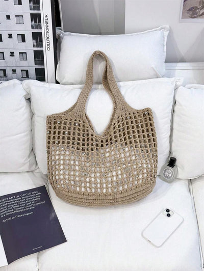 Breezy | Woven Beach Tote Bag