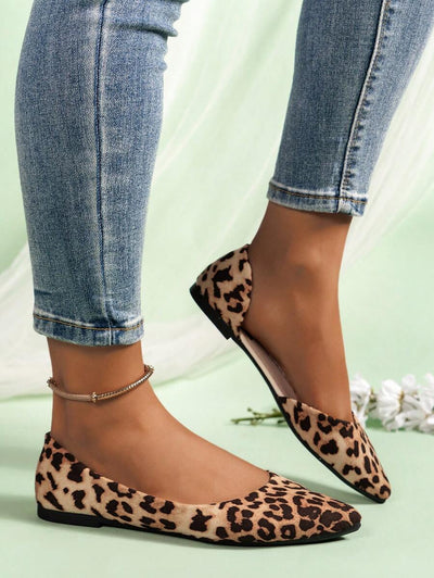 Kira | Chic Leopard Print Mules