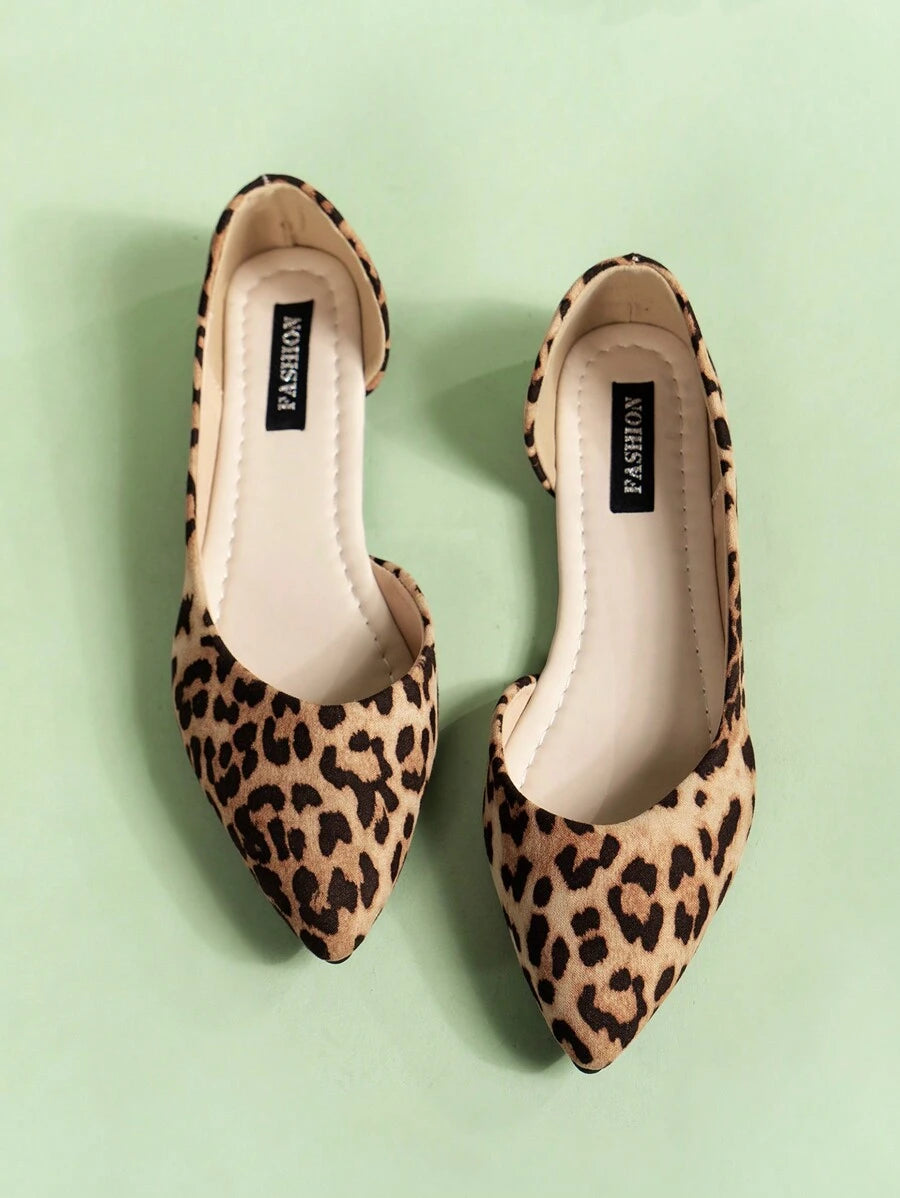 Kira | Chic Leopard Print Mules