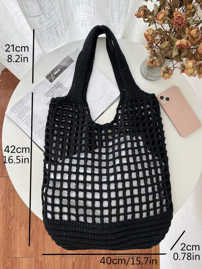 Breezy | Woven Beach Tote Bag