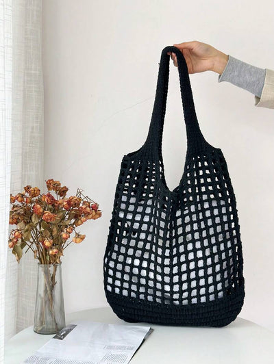 Breezy | Woven Beach Tote Bag