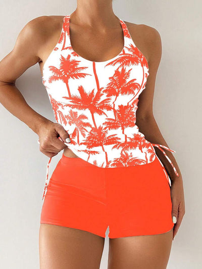 Tropique | Palm Tree Tankini Set