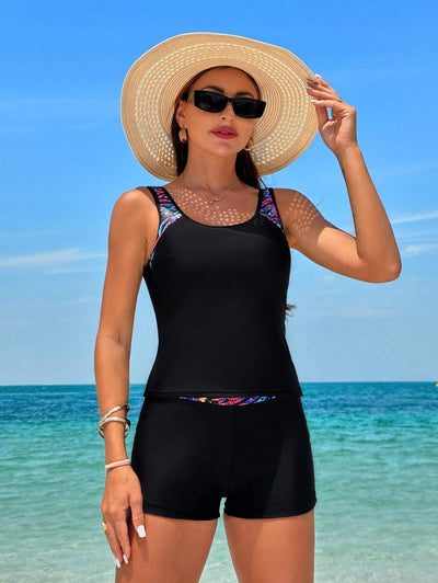 Lush | Floral Two-Piece Swim Set