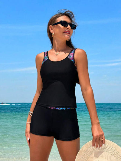 Lush | Floral Two-Piece Swim Set