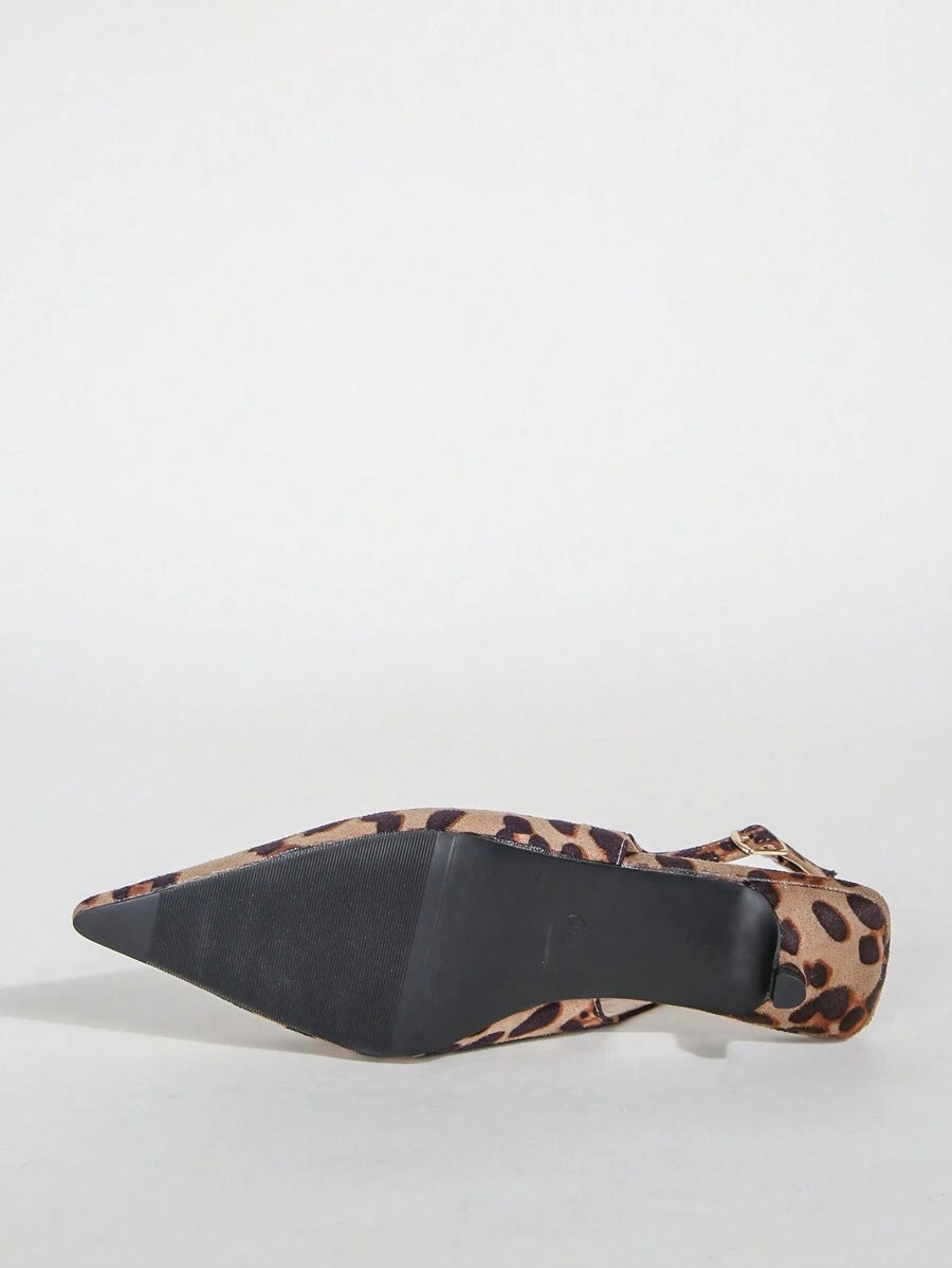 Zara | Chic Leopard Print Heels