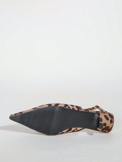 Zara | Chic Leopard Print Heels