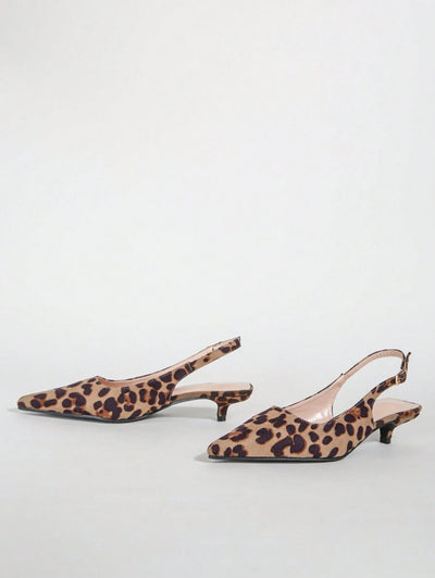 Zara | Chic Leopard Print Heels