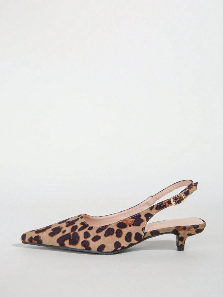 Zara | Chic Leopard Print Heels
