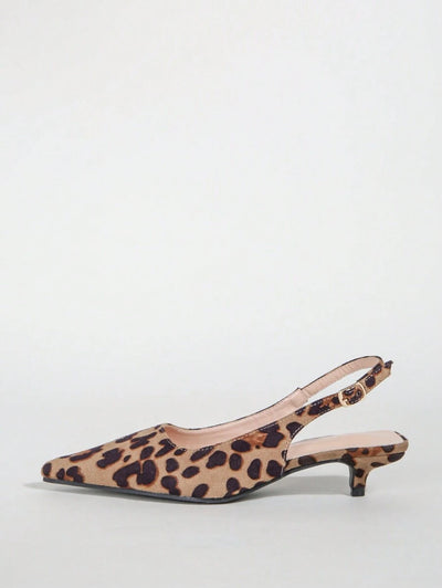 Zara | Chic Leopard Print Heels