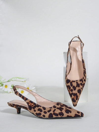 Zara | Chic Leopard Print Heels