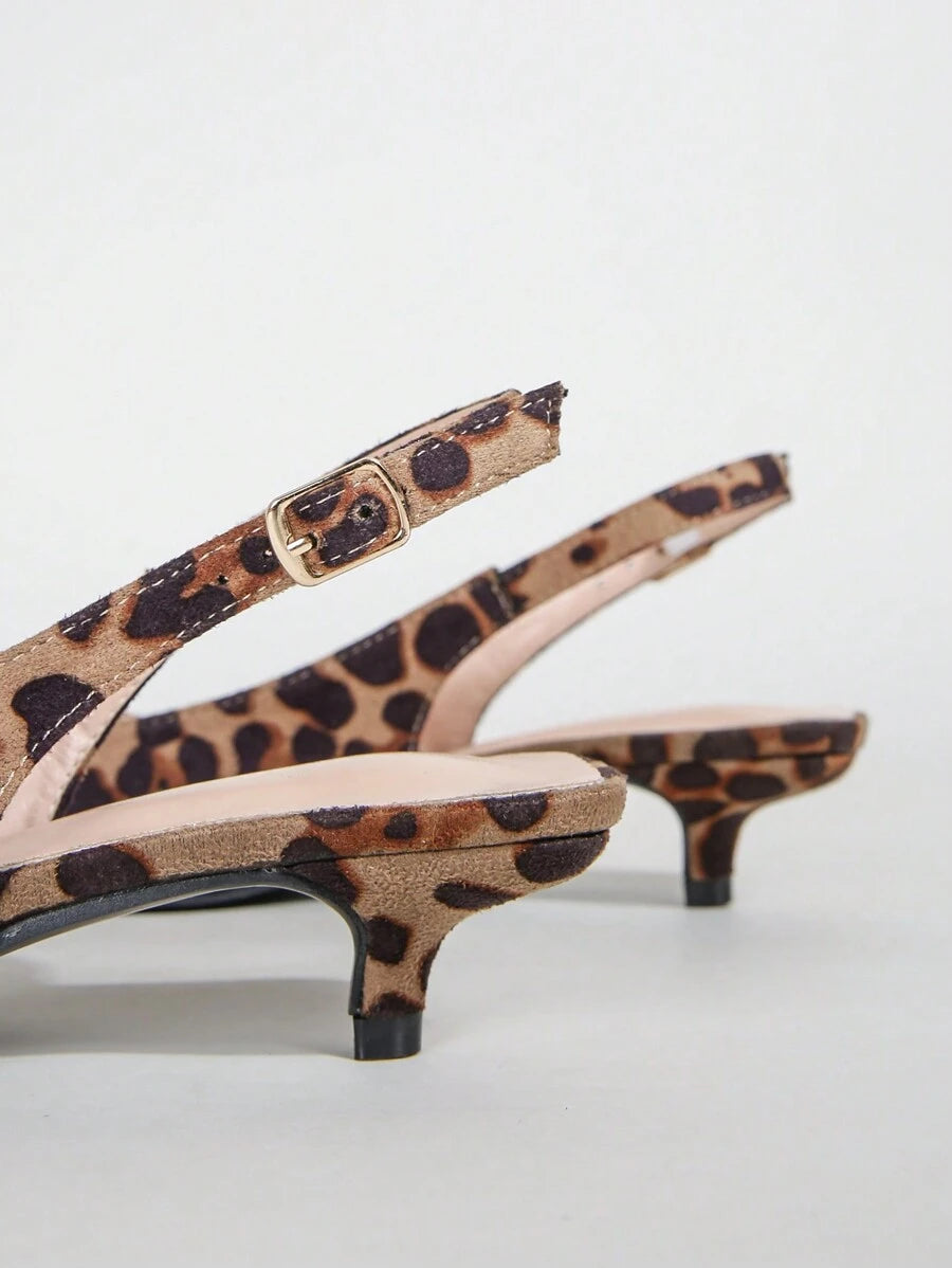 Zara | Chic Leopard Print Heels