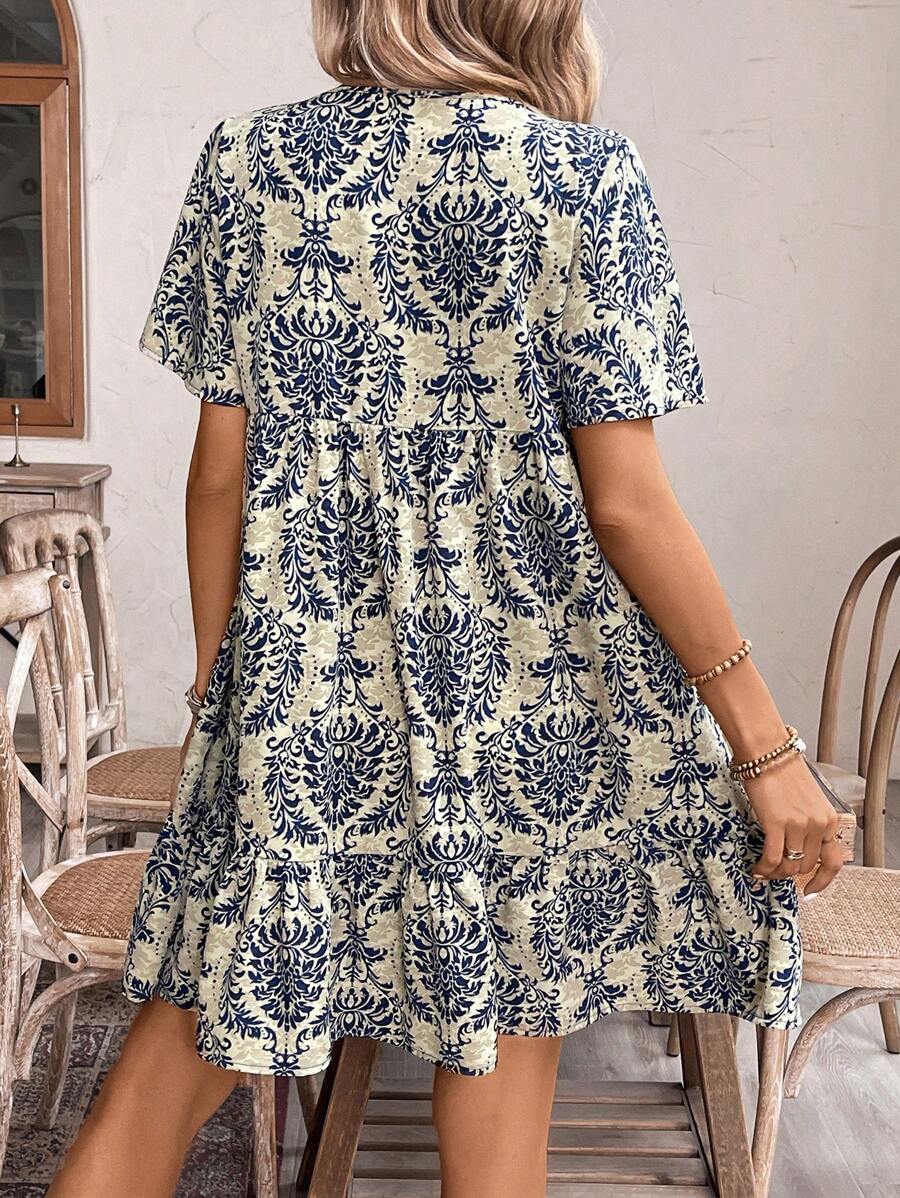 Breezy | Floral Beach Dress