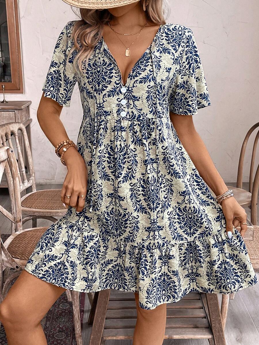 Breezy | Floral Beach Dress
